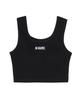 Спортивный бюстгальтер Черный X-girl Женский топ,