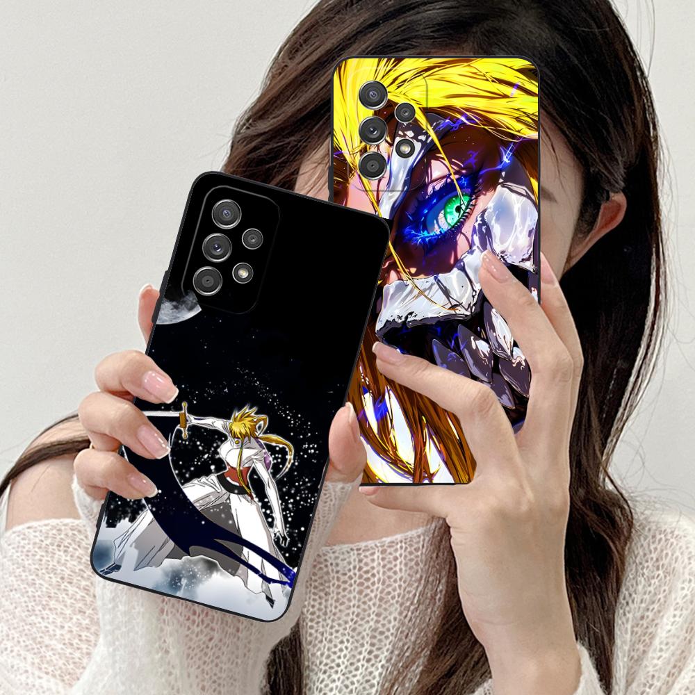 Чехол для телефона Bleach Tier Harribel для Samsung Galaxy A56 55 54 53 52 51 36 35 34 23 16 15 5G Цветной чехол Роскошные мобильные телефоны