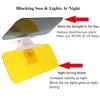 Universal Car Auto Sun Visor 2 in 1 Sunshade Plate Car Windshield Extender  Day and Night