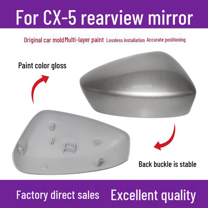 Mazda CX5 Rearview Mirror Cover & Turn Signal Frame for 2013-2014 Models