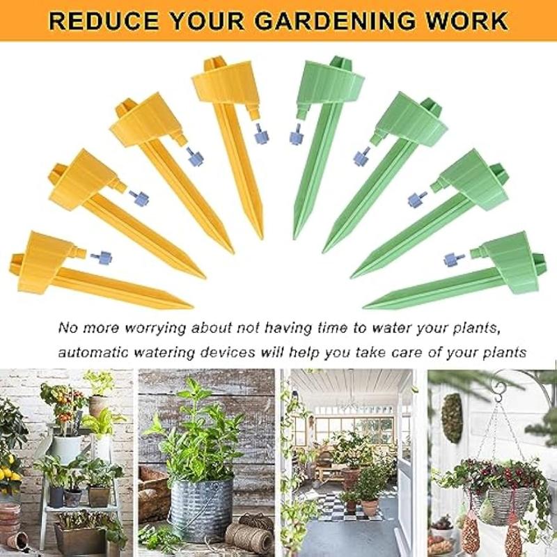 4 шт./компл. обновленный дизайн самополивных шипов, автоматические устройства для полива растений с регулируемым капельным клапаном