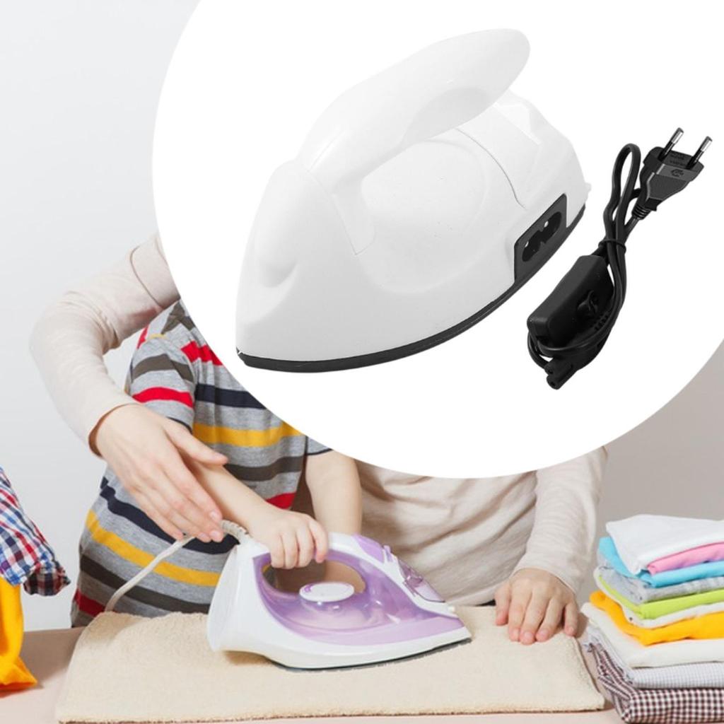 Мини-утюг для рукоделия, стандарт ЕС, детские проекты ручной работы, поделки своими руками, белый