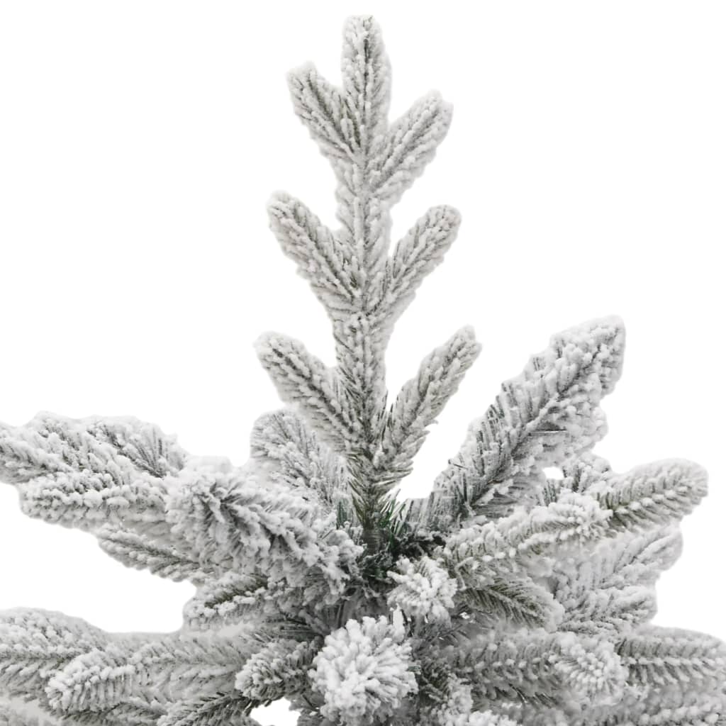 Artificial Christmas Tree Foldable Snow Flocked 120 cm