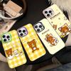 Rilakkuma Relaxed Bear Phone Cover For IPhone 16 15 14 13 12 11 17 Pro Max Plus Color Silver Shell