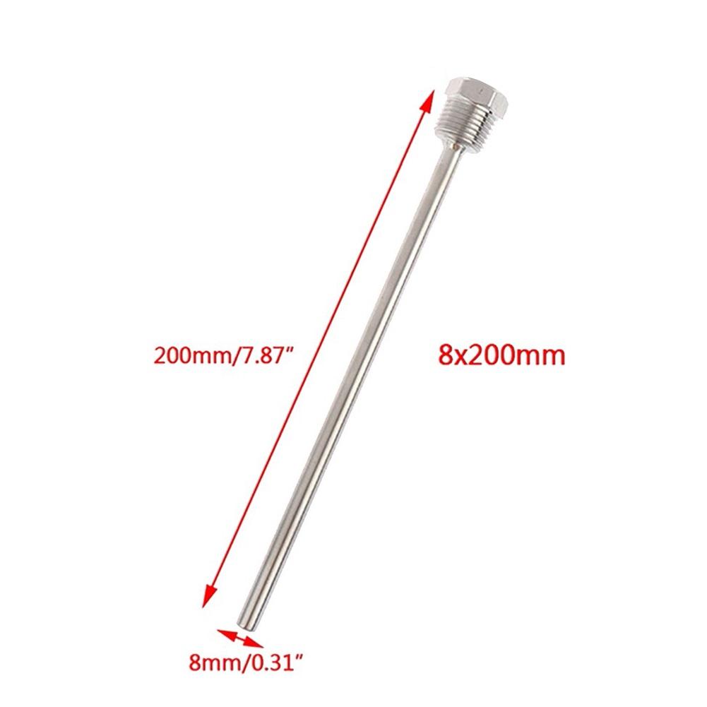 Высококачественная термогильза SUS304 для датчика температуры с резьбой 1/2 G