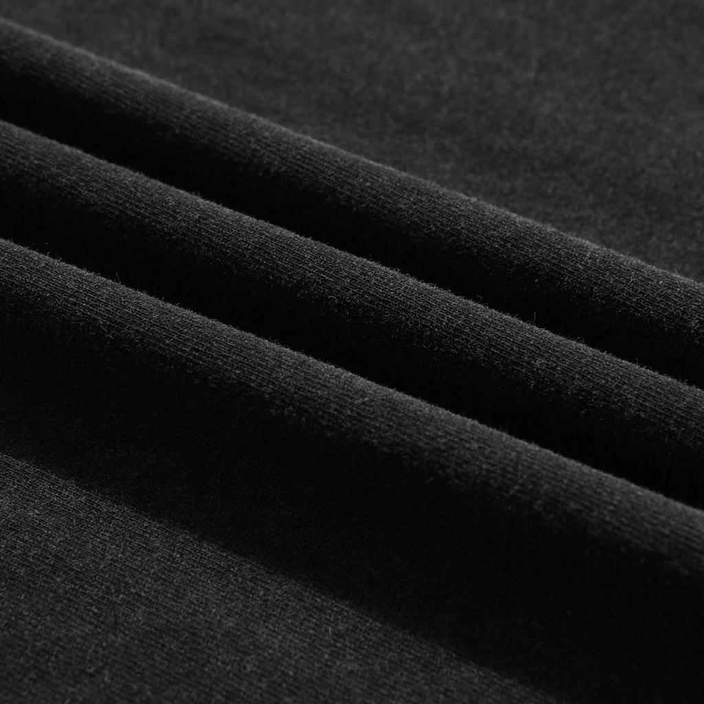 Streetwear Vicious Dog Unisex Cotton Washed Black Tshirt Tops Tees Summer Short Sleeves T Shirt