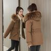 Winter Cotton-padded Jacket Fashion Korean Version Waist Tooling Jacket Women's Cotton-padded Clothing