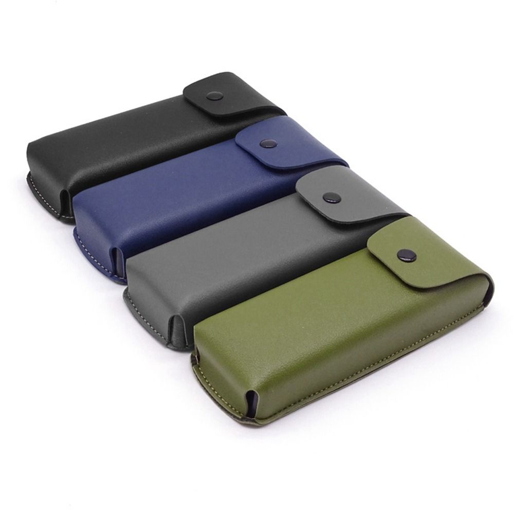 Glasses Storage Box PU Leather Waistpack Glasses Box Spectacle Case Sunglasses Case Eyeglass Box