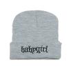 Babygirl autumn and winter wool hat Internet celebrity outdoor beanie warm cold hat pullover hat knitted hat
