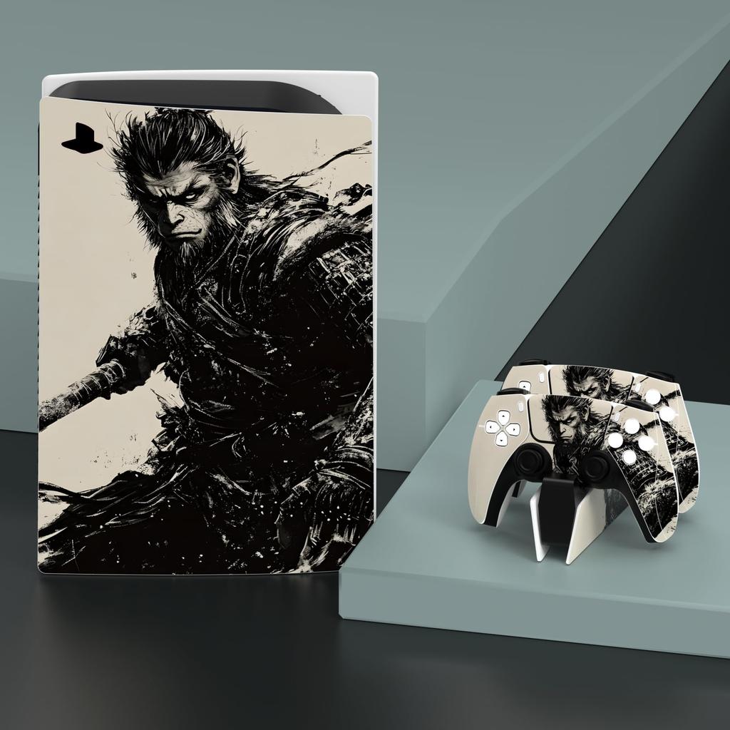 Наклейка наклейка для консоли PlayVital ps5 наклейка виниловая наклейка для контроллера ps5 гарнитура пульт дистанционного управления зарядная станция (версия на диске), & & &