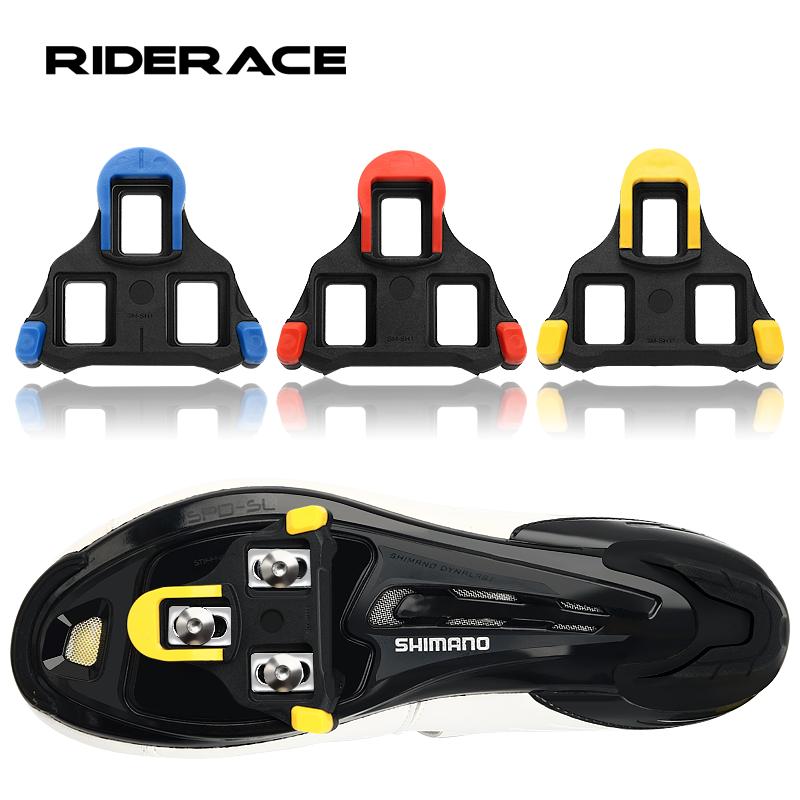 1Pair Road Bike Pedal Cleat Plastic Bicycle Shoe Universal Self-Locking Pedales For Shimano SH10 SH11 SH12 Cycling Pedal Cleats