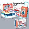 Детский игровой домик-симулятор Кухонные игрушки Девочки Красота Портативные инструменты Посуда Тележка-кейс Медицинский набор врача