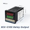 REX-C100 ПИД-регулятор температуры 220 В 400 градусов Цифровой термостат Выход 40 А Твердотельное реле (SSR) Термопара типа K