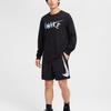 Nike Dri-Fit Form Универсальные Быстросохнущие Удобные Стильные Шнуровка Три Четверти Повседневные Шорты Мужские Шорты Черный Белый FZ1067-010