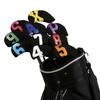Golf Putter Accessories Golf Iron Headcover Golf Iron Covers Set Golf Head Cover Protector Case