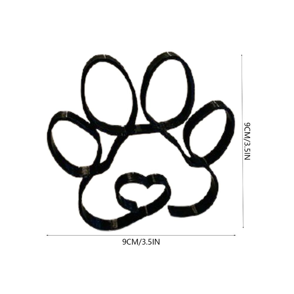 Dog Dog Miniatures Iron Art Dog Art Sculpture Simple   Office