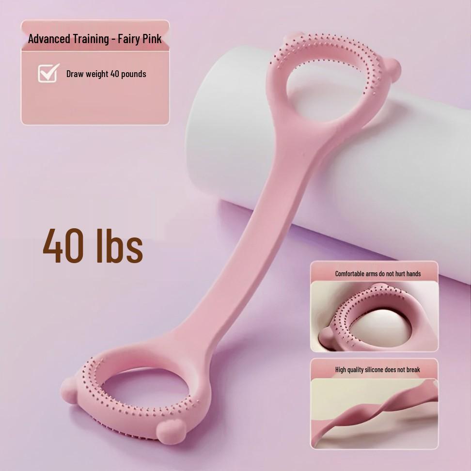 Фитнес-лента-восьмерка: Женский эспандер для груди и спины, эластичная лента для йоги