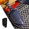 Leather Car Key Case Cover for VW Volkswagen Golf 8 MK8 ID 3 ID 4 for Skoda Octavia 4 A8 Seat Leon MK4 Cupra Formentor