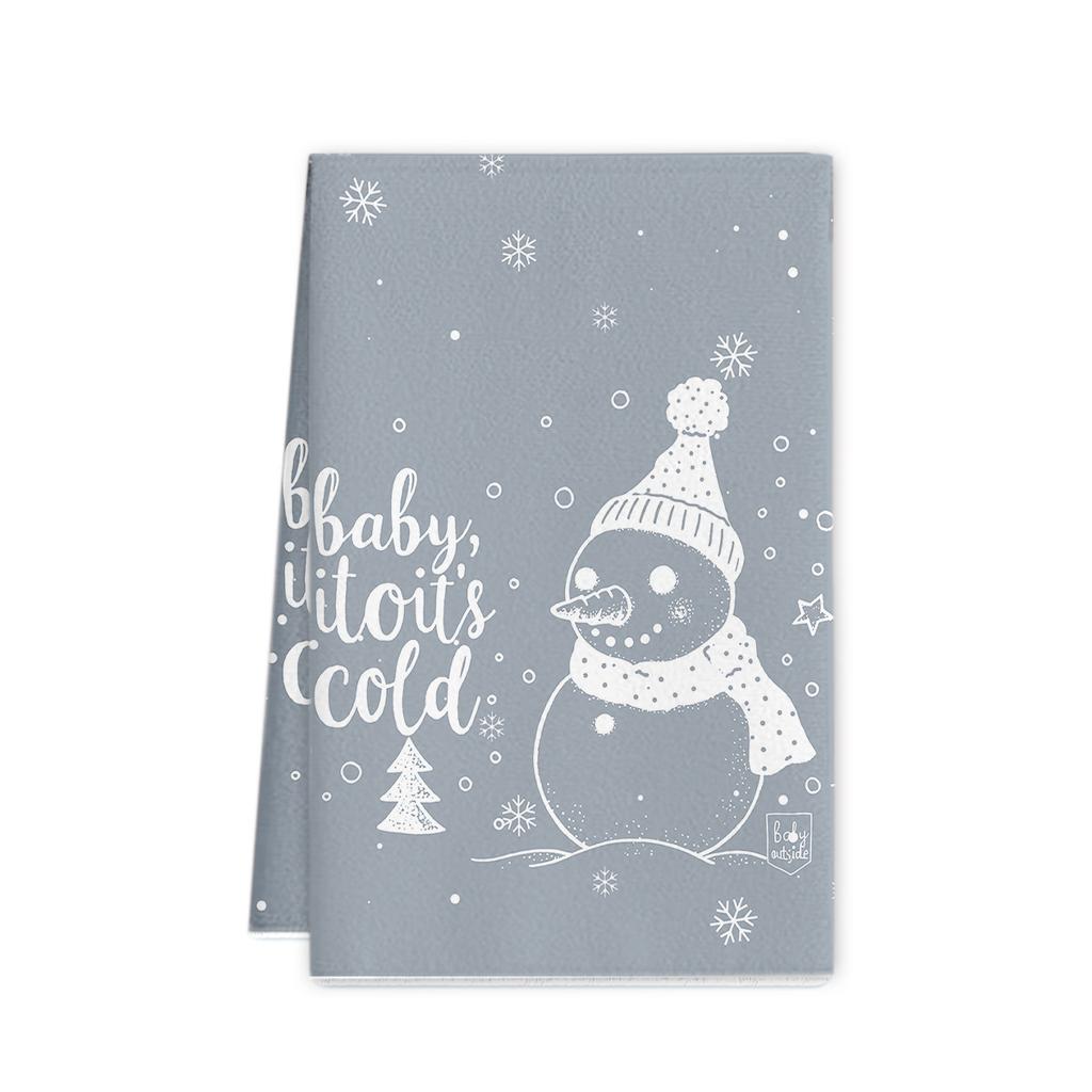 Рождественское полотенце 2025 новое трансграничное полотенце из микрофибры с принтом кухонное полотенце праздничное украшение