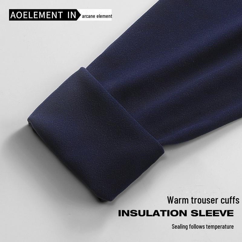 Мужские леггинсы Plus Velvet Cotton Wool - теплые брюки для осени и зимы