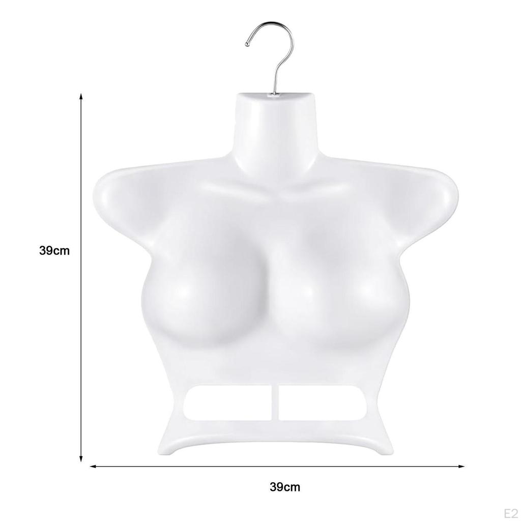 Elegant Female Mannequin Hanging Display Stand for Boutique