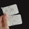 Diamond 3D Heart Lens Film Clear HD Camera Lens Cover for iPhone 17 Pro Max 17Pro