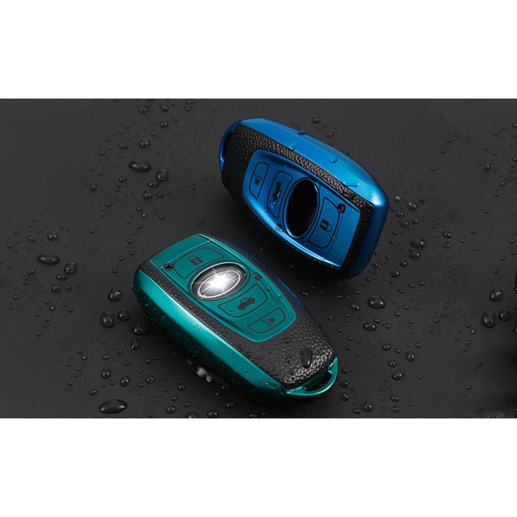 Чехол для брелока Subaru, мягкий высококачественный чехол из ТПУ с полным покрытием для защиты брелока Subaru Smart Key,