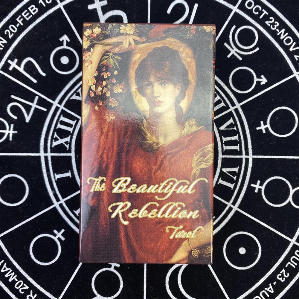 Smithtiny Tarot Cards Board Games for Divination Personal Use Tarot Deck Full English Version