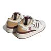 adidas Originals Forum Low Кожа Повседневные Прочные Низкие Детские Кеды для Скейтбординга Детские Кроссовки Белый Желтый IF2578