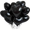 5 Pcs Heart Shape Foil Balloons DIY Air Balls New Wedding Decoration  Birthday Party