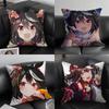 1 шт. Аниме Игра Uma Musume Pretty Derby Китасан Блэк Наволочка Модная Квадратная Наволочка Декор Дивана Комнаты Отдых