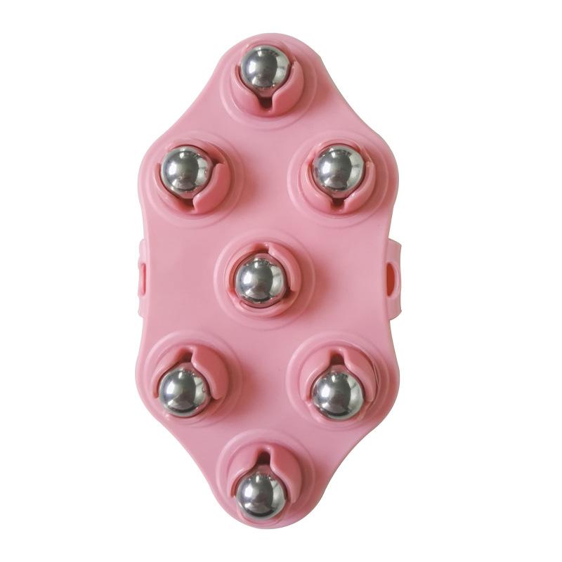 Roller Ball Body Massage Glove Anti-Cellulite Muscle Pain Relief Relax Massager For Neck Back Shoulder Buttocks Face Lift Tools
