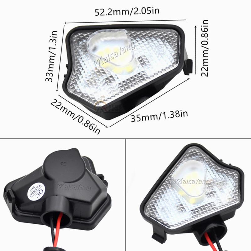 Dynamic Turn Signal LED Light Side Mirror Indicator Puddle Lamp For Mercedes Benz W204 CLA A B C E S GLA GLK CLS Class W176 W212