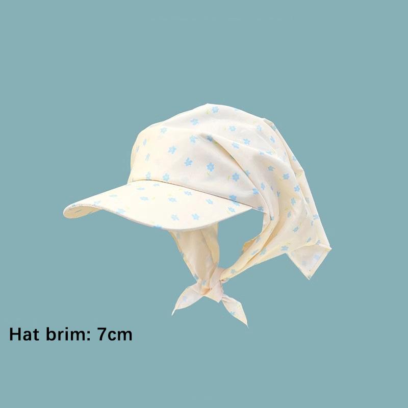 Японские свежие цветочные принты на ремне, головные платки, шапки для женщин, весна и лето, путешествия, универсальные солнцезащитные шляпы