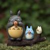 Мой сосед Тоторо Аниме Персонаж Девушка-кошка Играющая на сюне Мини-модель Микро-ландшафт DIY Декор для дома и офиса