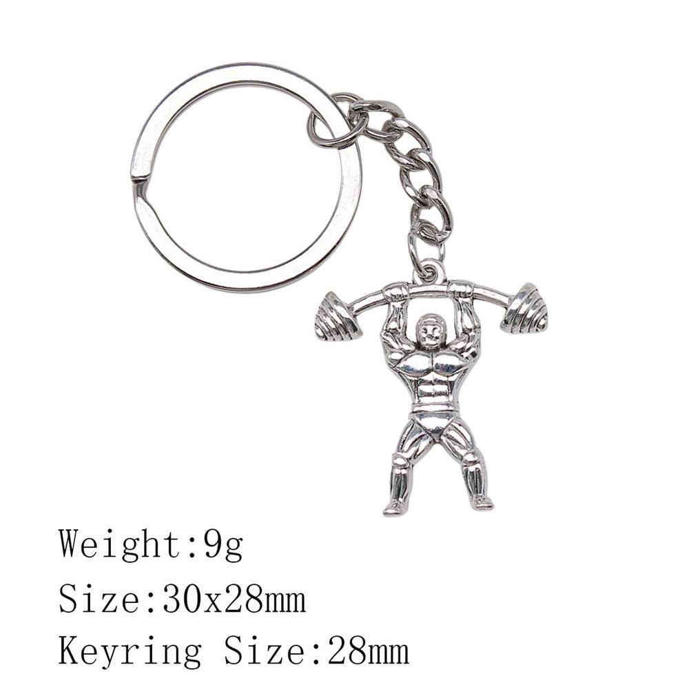Новый год Женский брелок Йога Спортивный брелок Дешевые вещи Цепь Мужчина