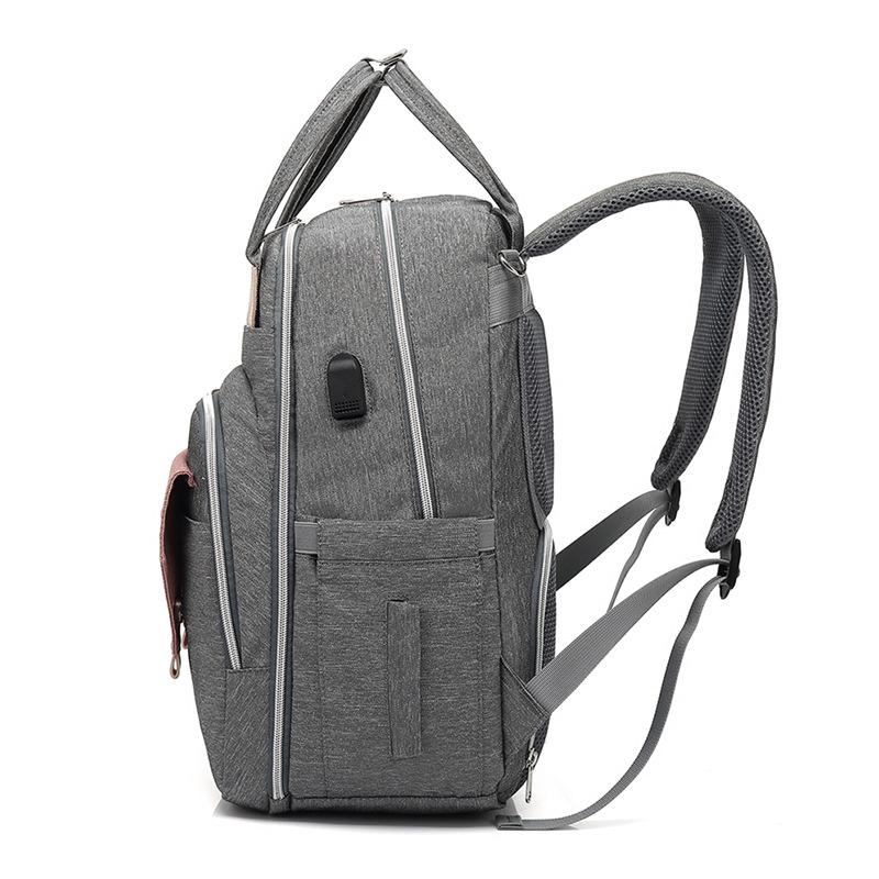 Baby Diaper Bag Mommy Backpack For Mom Usb Maternity Baby Nappy Nursing Bags Travel Diaper Backpack For Stroller Kit