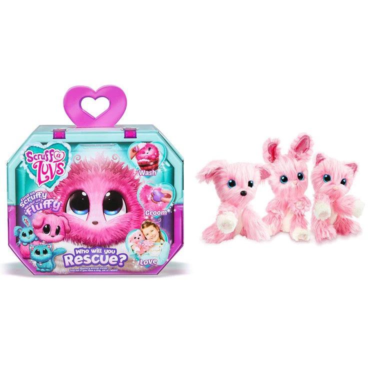 Мягкая игрушка Scruff-a-Luvs Сюрприз Кошка и Купающийся Пес