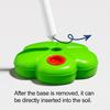Automatic Bubble Machine for Kids Bubble Blower with Lights And Music Adjustable Height 17-38 Inches Vertical Bubble Tower Stand Hands-Free