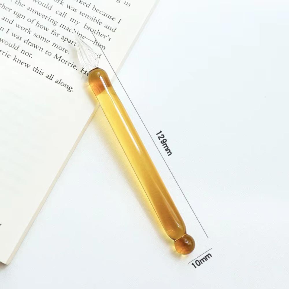 Calligraphy Dipping Pen Transparent Glass Fountain Pen Back To School Glass Dip Pen Art Painting