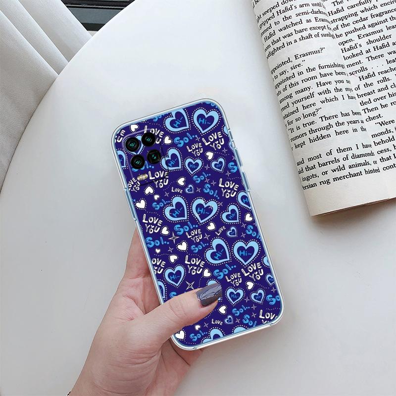 RP12 Calm Heart Art Phone Case for Motorola Moto E13 E15 E20 E22 E22I E22S E30 E32 E40 E7 E7I G Plus Power Play Stylus G22 G14
