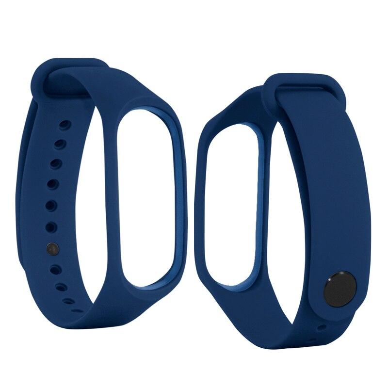 Спортивный силиконовый ремешок для Xiaomi Mi Band 7 6 5 4 3, мягкий ремешок для браслета, сменные аксессуары для умного браслета