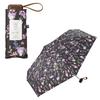 Parasol Sanrio Characters X Shading Watercolor Flower Mini Charcoal Rate UV Cut Rate Heat Shielding For Both Sunny and Rainy Folding Umbrella for