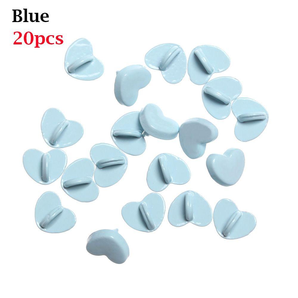 Craft Heart Pattern Decoration Mini Buttons DIY Doll Clothes Metal Buckles Clothing Sewing Buckle