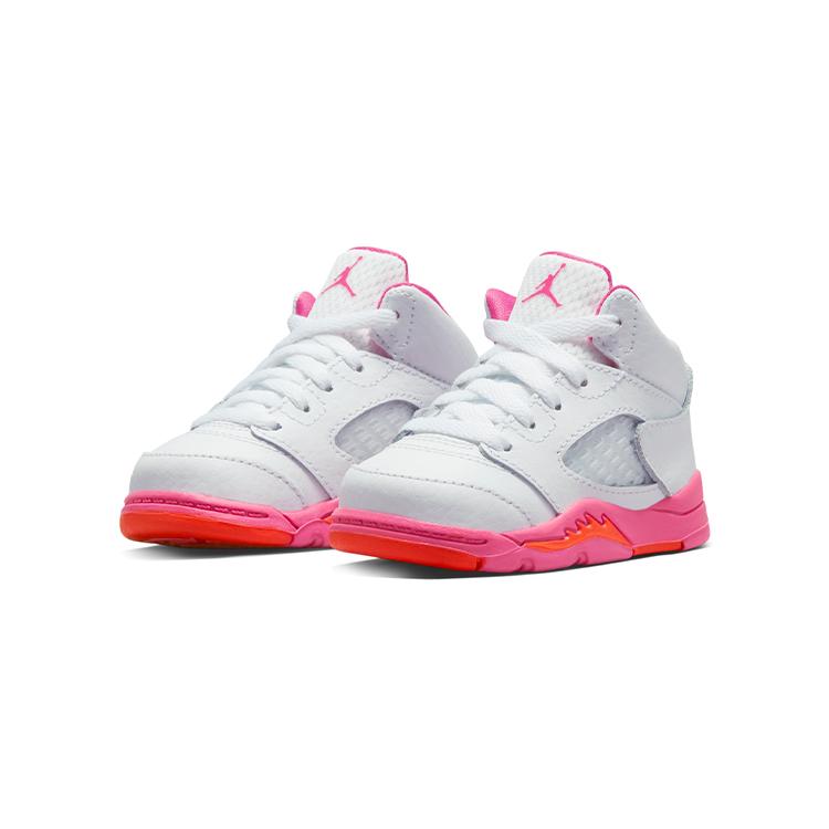 Jordan 5 Ретро WNBA Pinksicle Безопасный оранжевый TD 725172-168