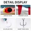 10pcs/set 162mm/23g Floating Water Big Hard Artificial Lure Bait Minnow with Three Treble Hooks for Bass Trout Pike Fishing
