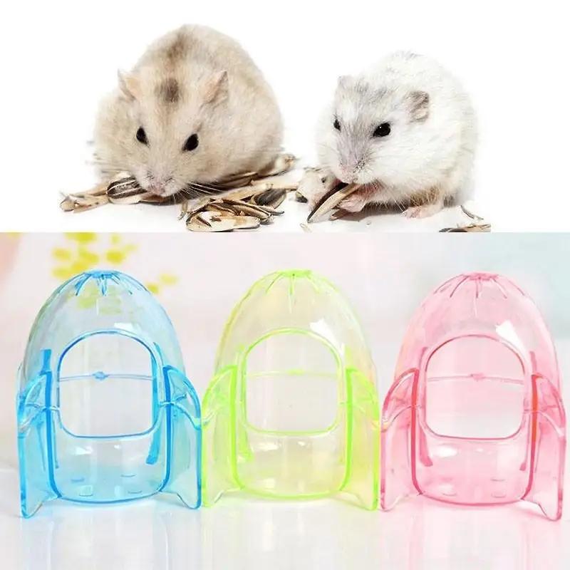 Новая 1 упаковка клетка для хомяка, песчанки, грызуна, мыши, кровать, случайный цвет