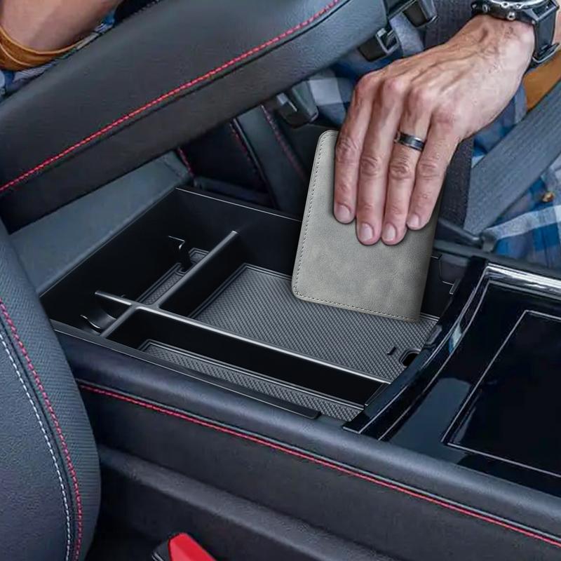 Для 2024 2025 GMC Acadia и Chevy Traverse Ящик-подлокотник Органайзер центральной консоли автомобиля Внутренний лоток Дополнительные аксессуары
