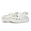 Crocs Classic Clog 811 Manufacture Silver Moon Secret Realm Limited Edition Холщовая сумка Клоги Унисекс Белый