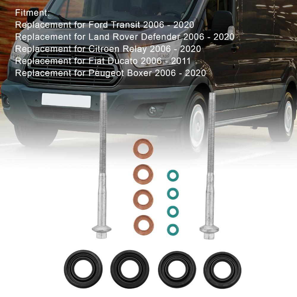 Seal Washer Fuel Injector Seal Kit O Ring Clamp Bolt Injector Seal Washer Kit Replacement Part Injector Sealing Kit